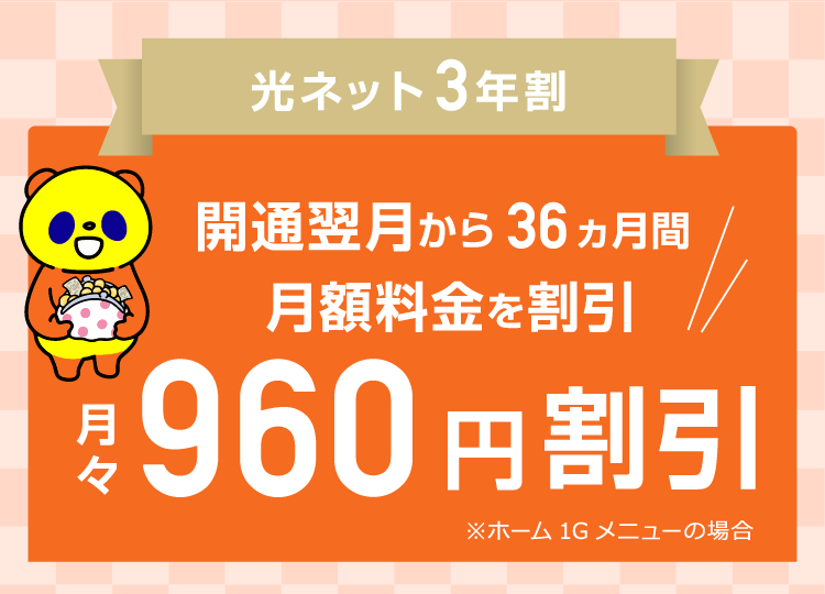 光ネット3年割