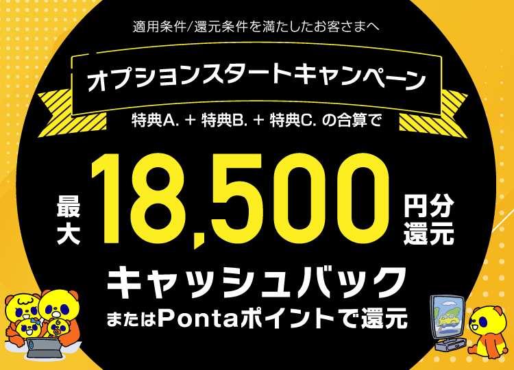 オプションスタートキャンペーン